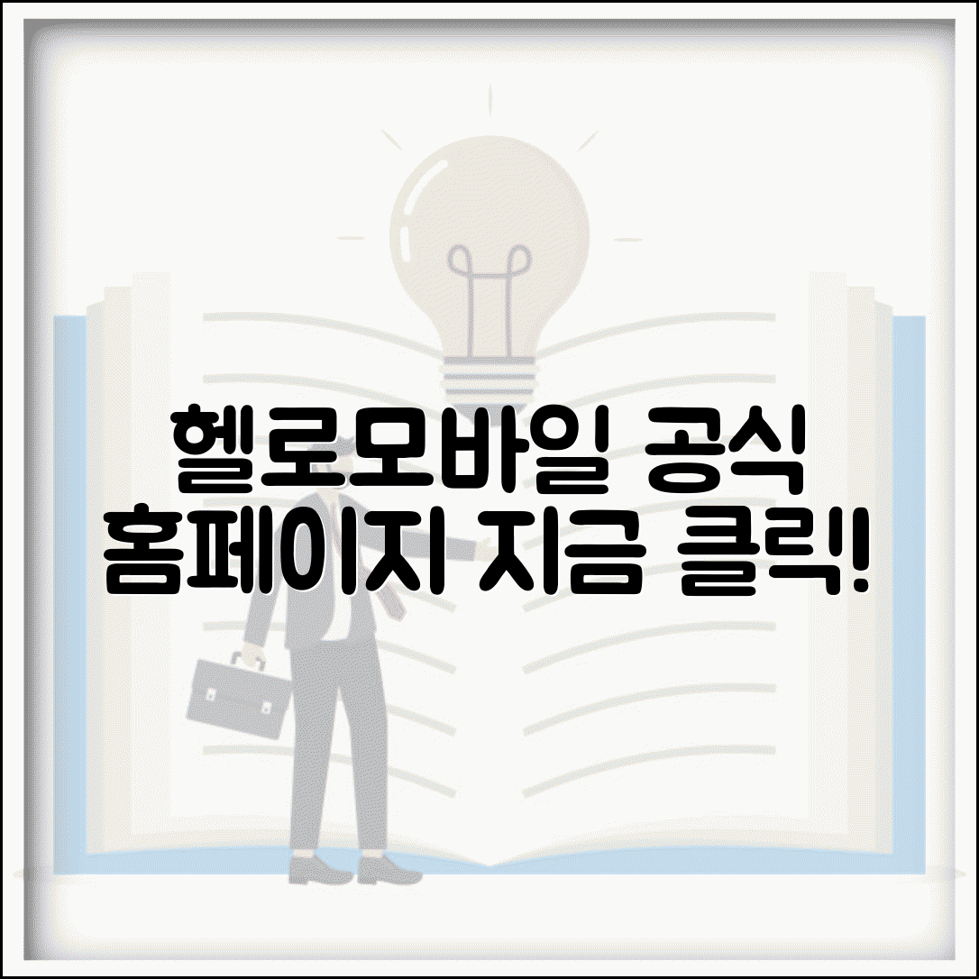 헬로모바일 홈페이지 바로가기 | 헬로모바일 공식 사이트 이용