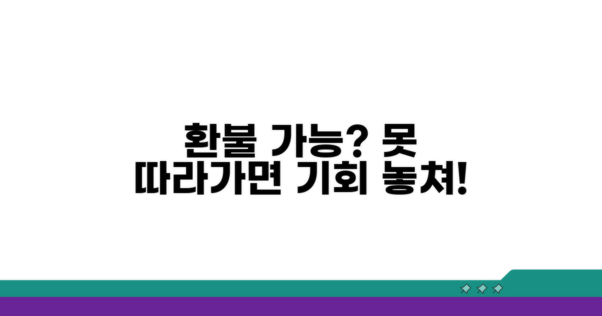 진도 못 따라가면 환불될까?