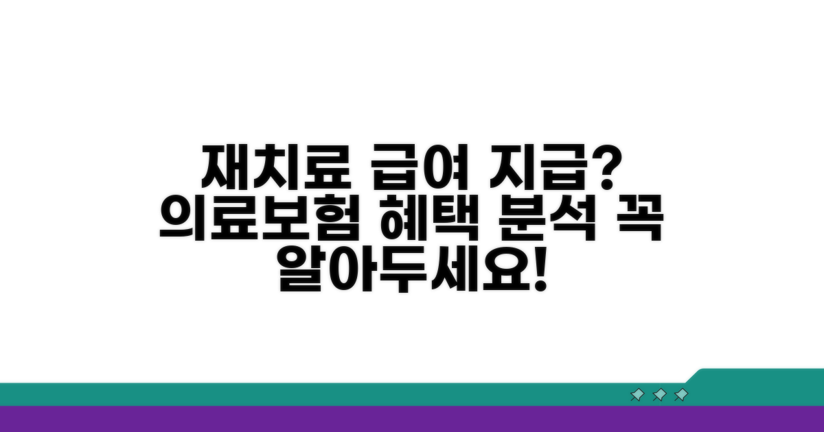 재치료 기간 급여 지급 여부 분석