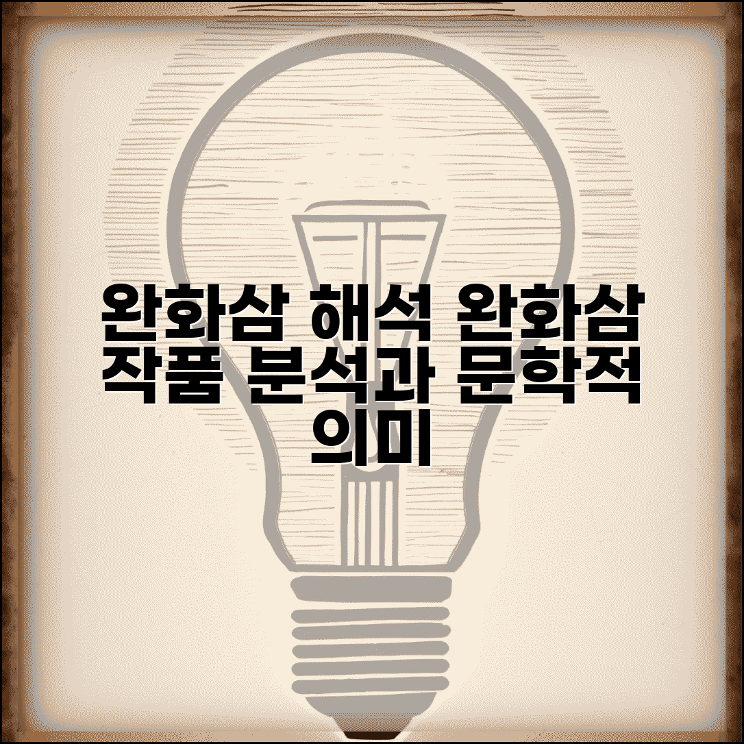 완화삼 해석 | 완화삼 작품 분석과 문학적 의미