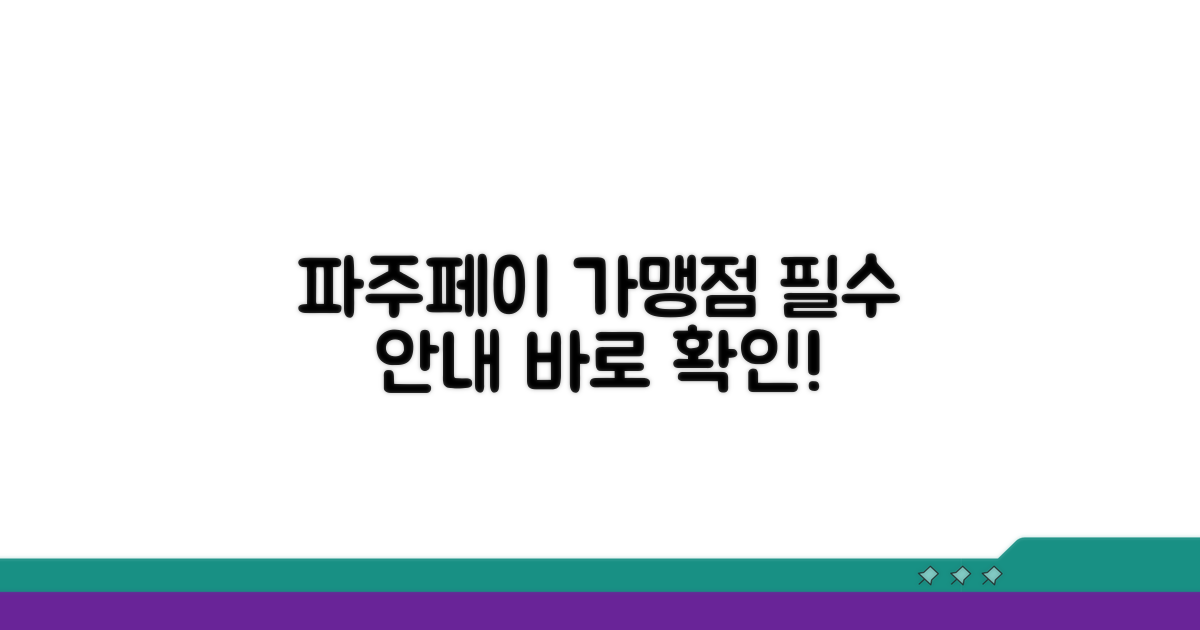 파주페이 가맹점, 기본 안내