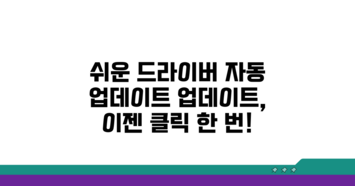 최신 드라이버 자동 업데이트 방법