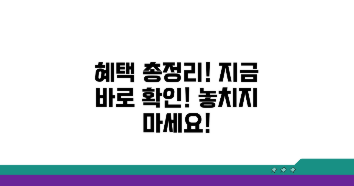 등록 후 누리는 혜택 총정리