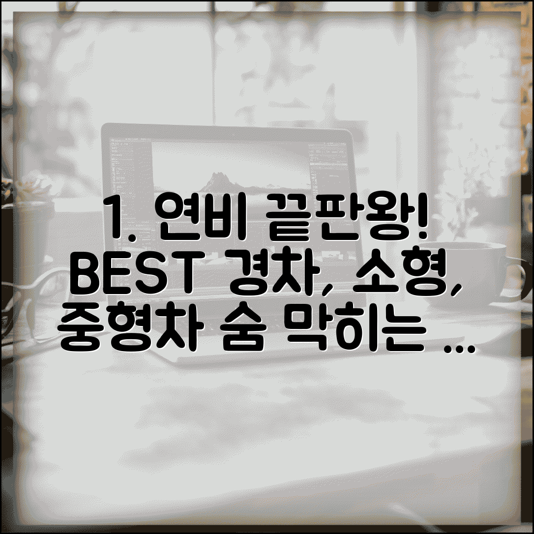 연비 좋은 차 추천 | 경차 소형차 중형차 연비 BEST 차량
