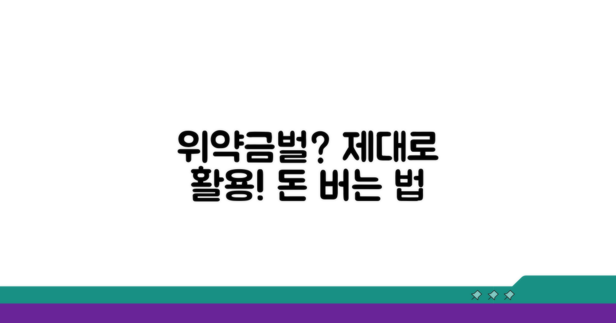 위약금/벌, 제대로 활용하는 법