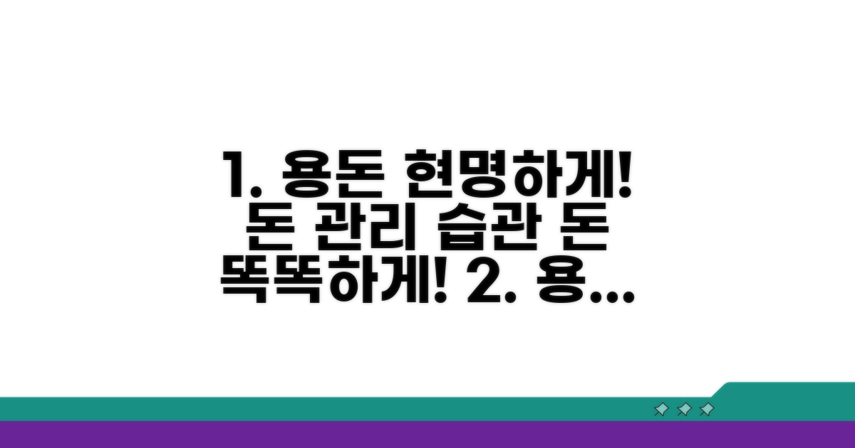 현명한 용돈 사용, 경제 관념 키우기