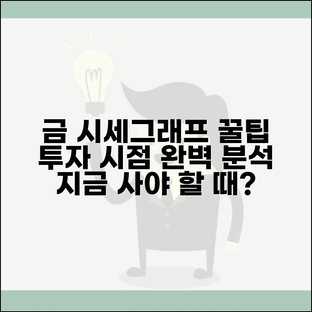 금시세그래프 해석 방법 | 투자 시점 판단을 위한 분석법
