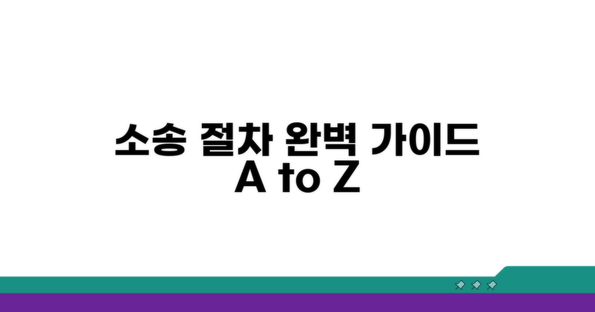 소송 절차, 단계별 완벽 가이드