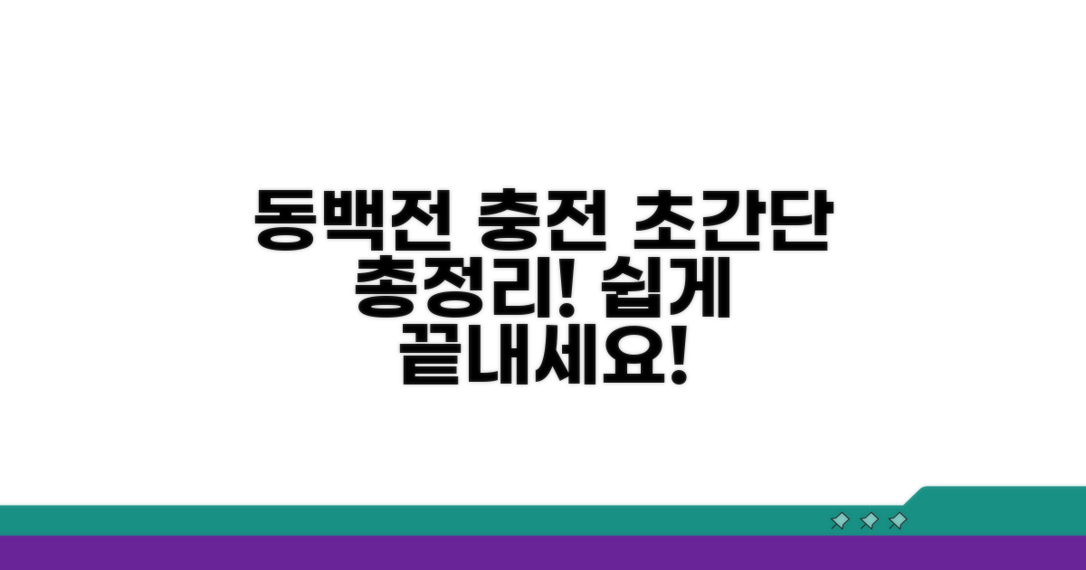 동백전 충전, 쉬운 방법 총정리
