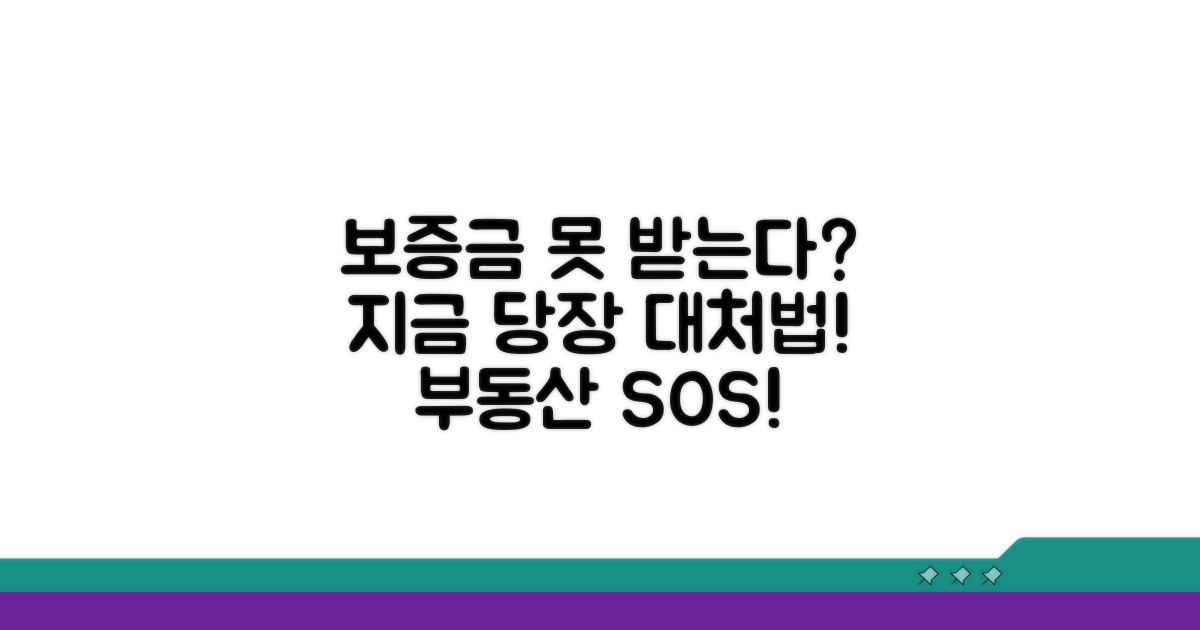 보증금 못 받는다면? 대처법은?
