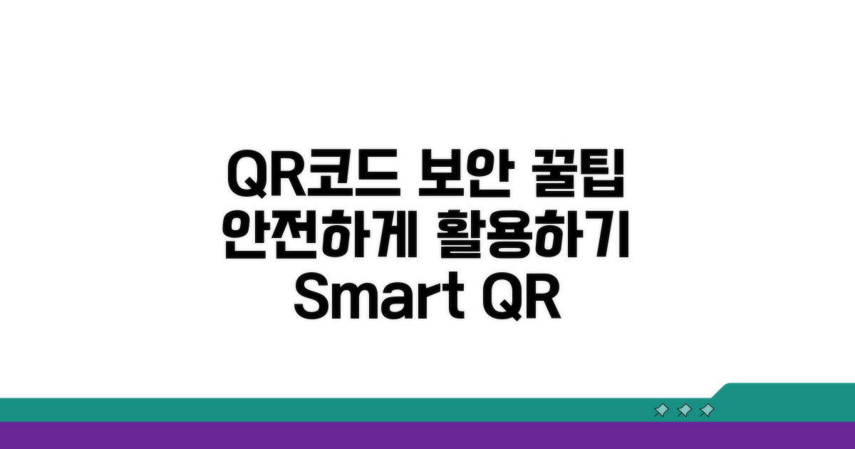보안까지 챙기는 QR코드 활용법