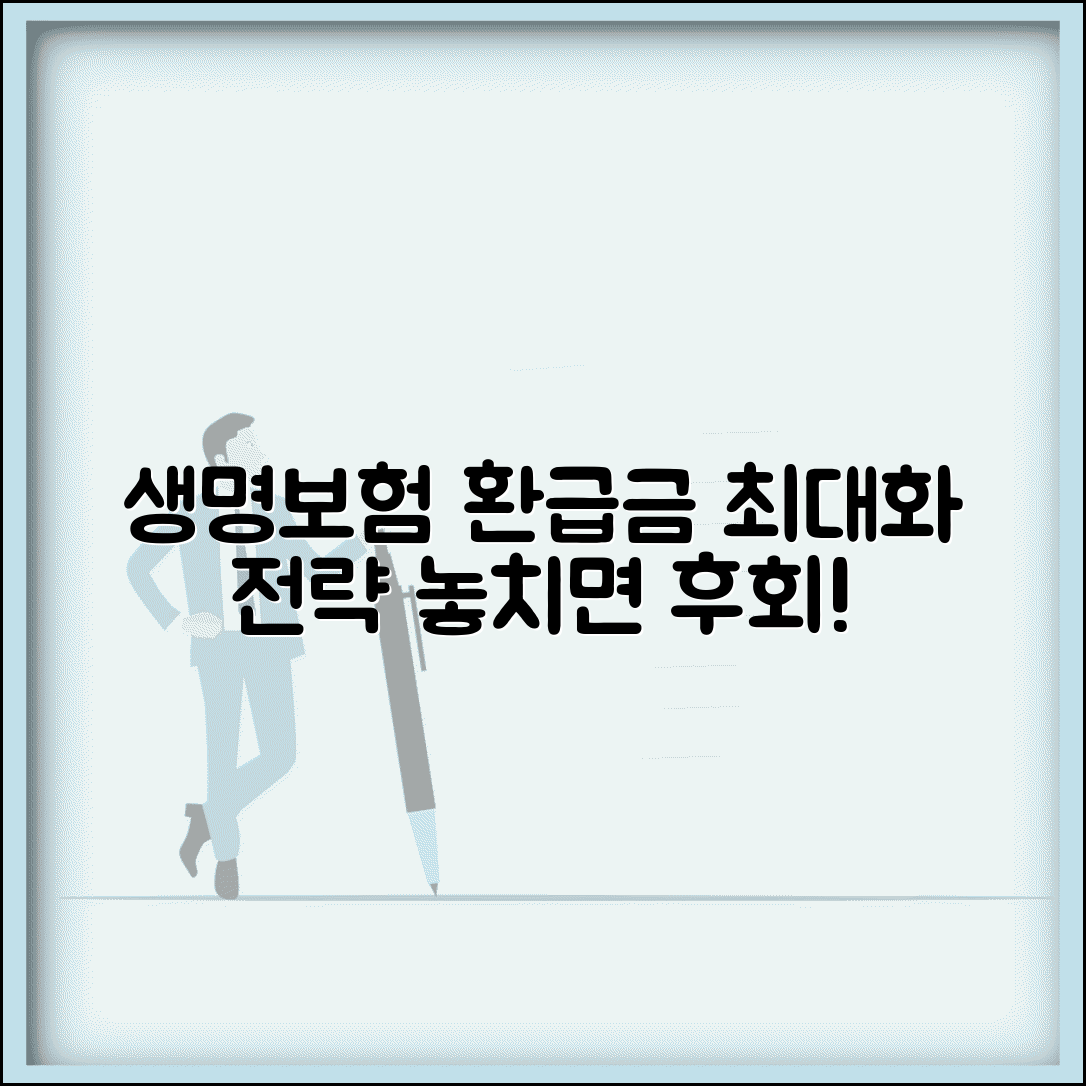 생명보험 해지환급금 최대화 전략 | 해지시기 선택 | 부분해지 활용 | 대출 vs 해지 | 세금 절약