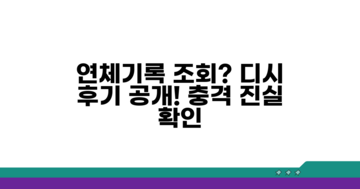 디시인사이드 연체기록 조회 후기