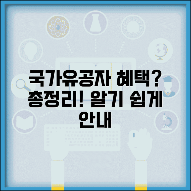 국가보훈대상자란? 정의와 범위 | 지원 제도, 혜택, 신청 방법 총정리