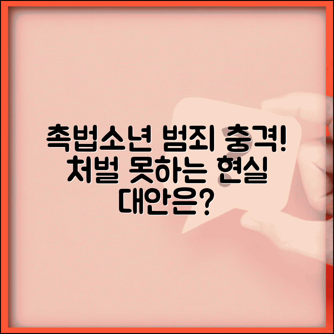 촉법소년 살인사건 충격적 사례 | 중대 범죄에도 형사처벌 불가한 현실과 대안