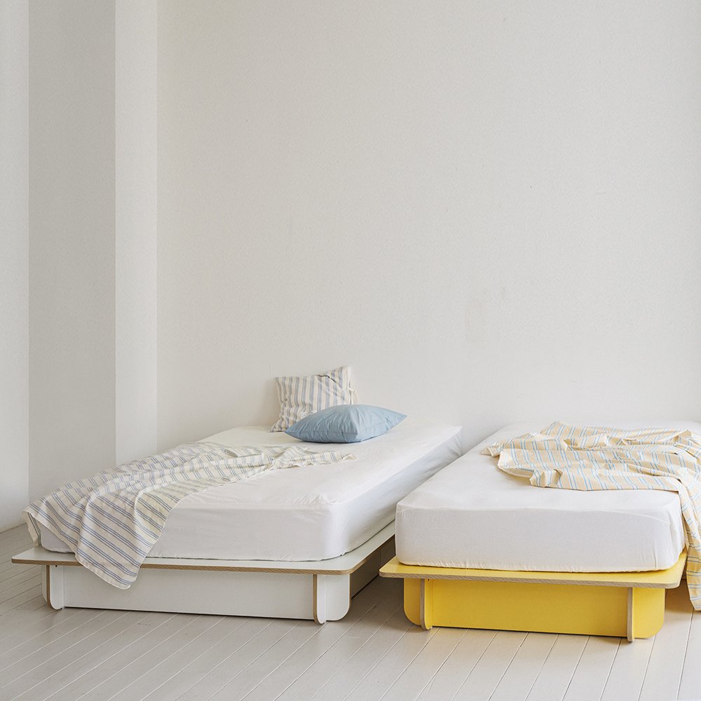 누어 룬드 무헤드 평상형 파운데이션 싱글 슈퍼싱글 침대 프레임 S/SS 상세 이미지 1