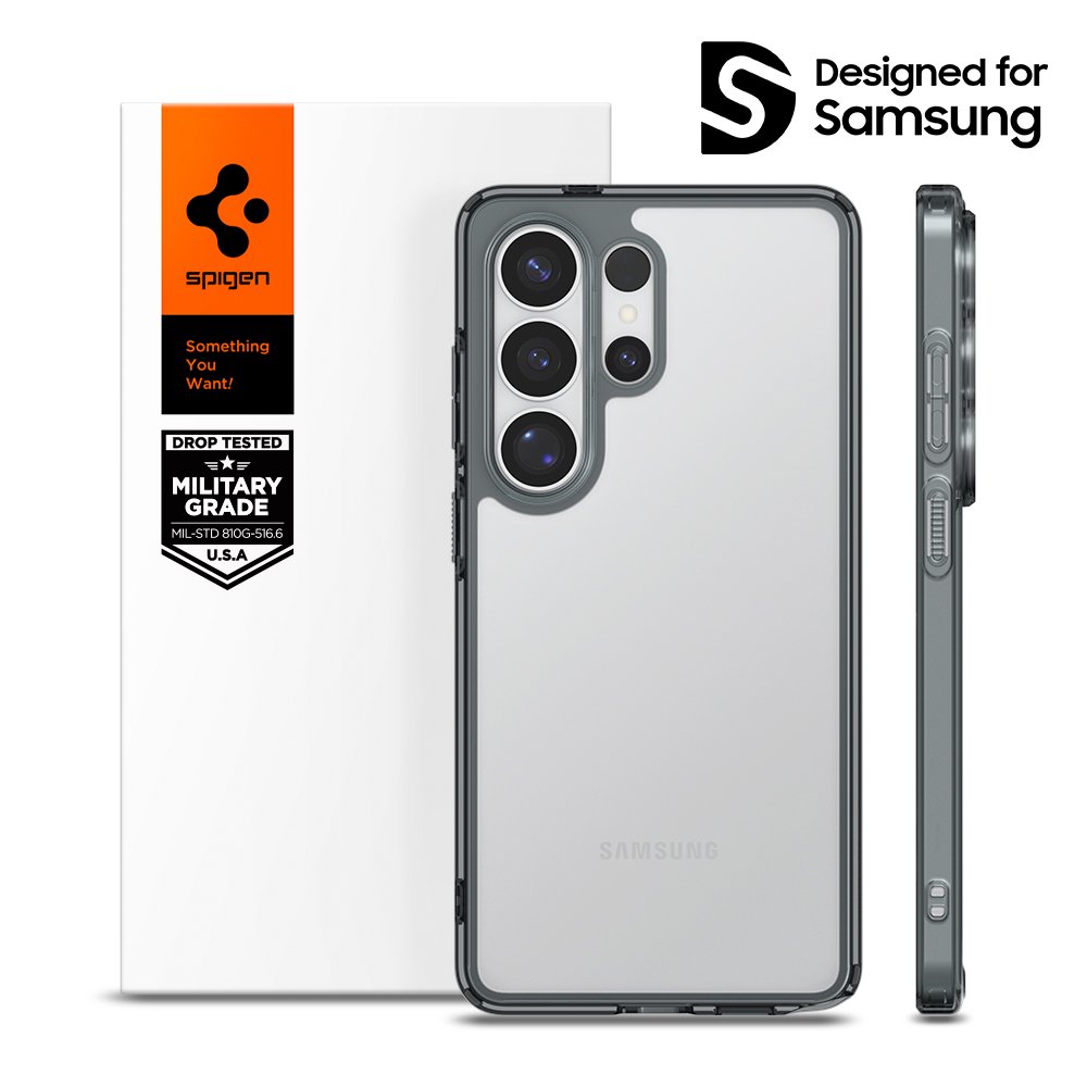 슈피겐 투명 케이스 울트라하이브리드 갤럭시S26 울트라, PC/TPU, 스페이스크리스탈 상세 이미지 1