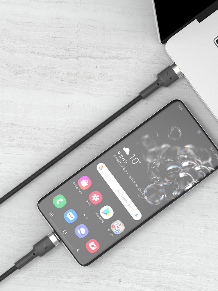 플렉스 USB 3.2 gen1 C타입 고속충전 케이블 30cm 상세 이미지 2