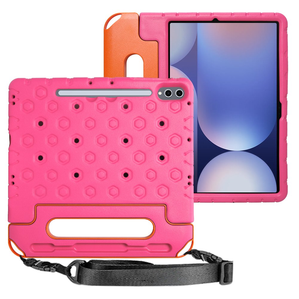 갤럭시탭 S9 FE 플러스 케이스 범퍼 키즈 유아 에바폼 팝비츠 블루, 탭 S9 FE+/S9+ 상세 이미지 1