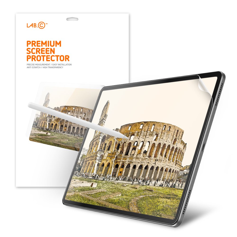 랩씨 저반사 지문방지 종이질감 액정보호필름 (소프트 버전) 아이패드 프로 33cm(13인치) M4 7세대, 1매입 상세 이미지 1