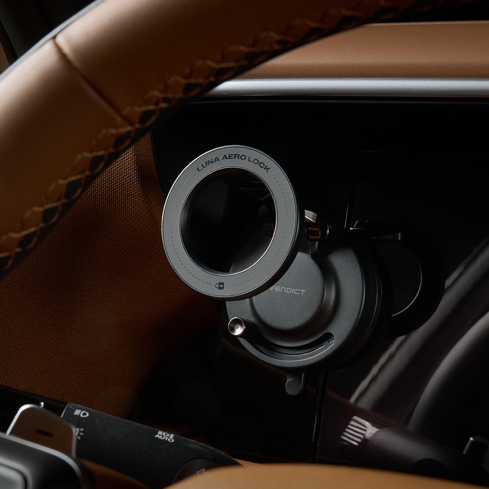 벤딕트 핸드폰 거치대 맥세이프 휴대폰 차량용 대쉬보드 흡착형 마그네틱 자석 에어로락 상세 이미지 1