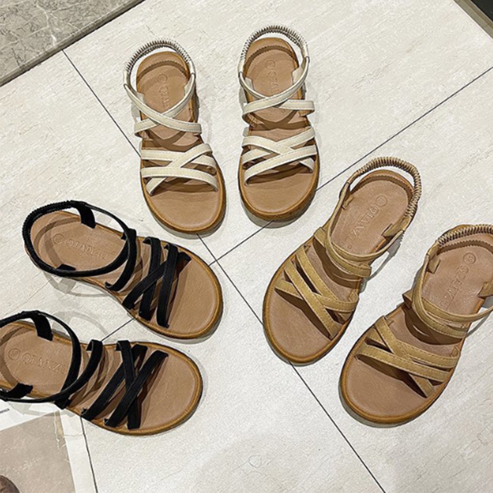 225-250mm 여자 여름 샌들 여성 샌달 스트랩 시원한 편한 신발 여행 가벼운 발 상세 이미지 1