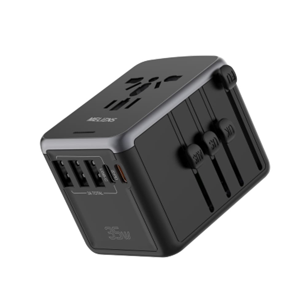 멜리언스 PD35W 5포트 해외 여행용 초고속충전 멀티어댑터 반영구 자동리세팅퓨즈 상세 이미지 1