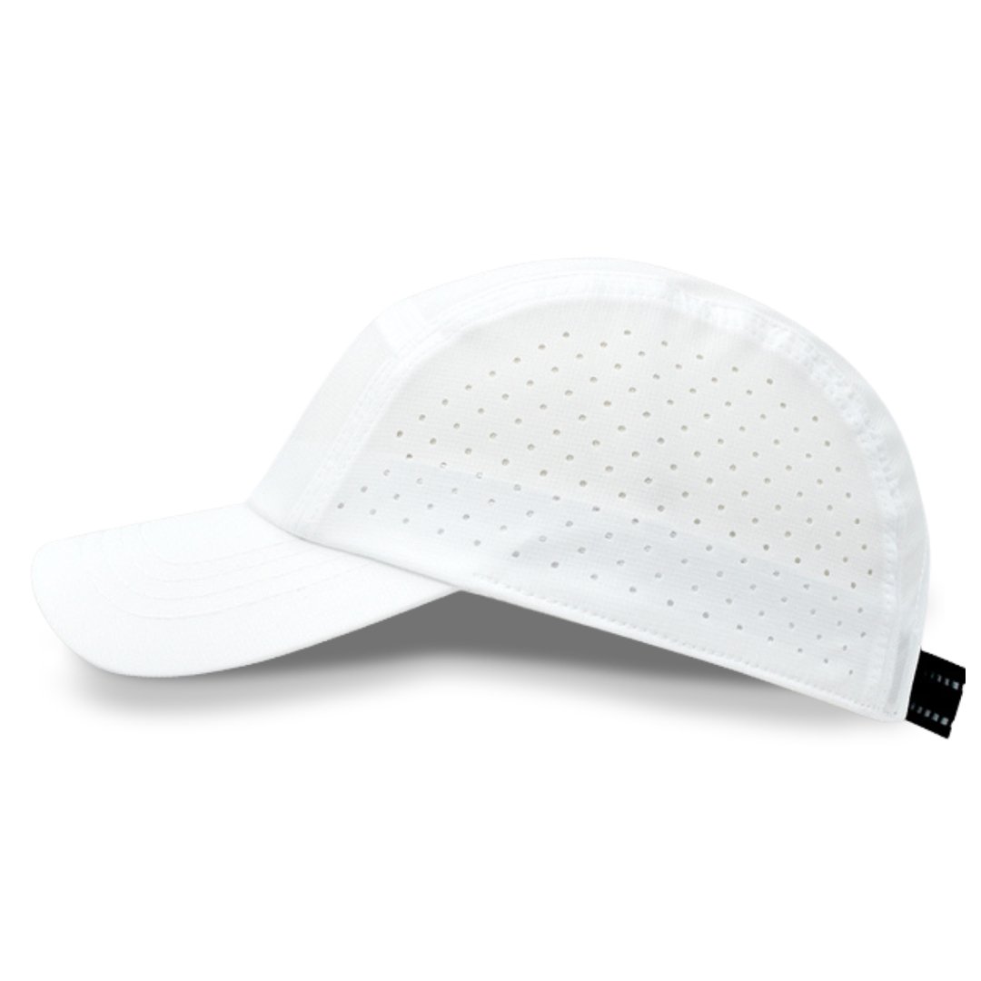 스마트런 타공 통풍 러닝모자 국내제작 45g 초경량 자외선차단 마라톤 빅사이즈 대두 볼캡 상세 이미지 2