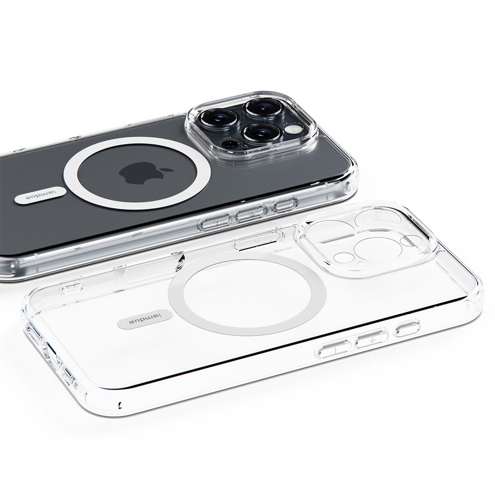 아이엠듀 맥세이프 슬림 케이스 투명, 아이폰16 프로 상세 이미지 2