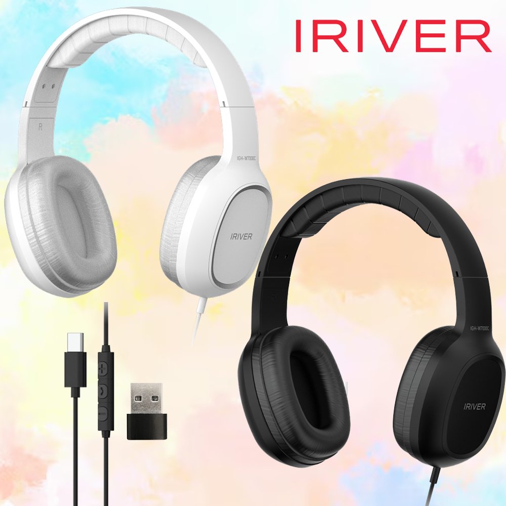 아이리버 C타입+USB 유선 헤드셋 게이밍 어학용 인강용 게임용 학습용 어린이 노트북 태블릿 마이크 상세 이미지 1