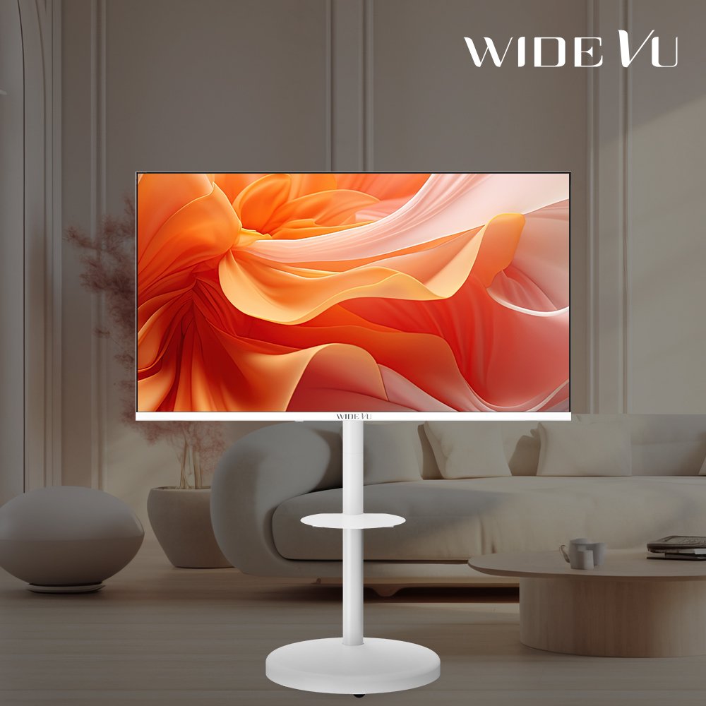 와이드무빙뷰 화이트에디션 삼탠바이미 셋트 127cm(50인치) 4K UHD QLED 스마트 이동식 TV 대형 중소바이미 삼텐바이미 상세 이미지 1
