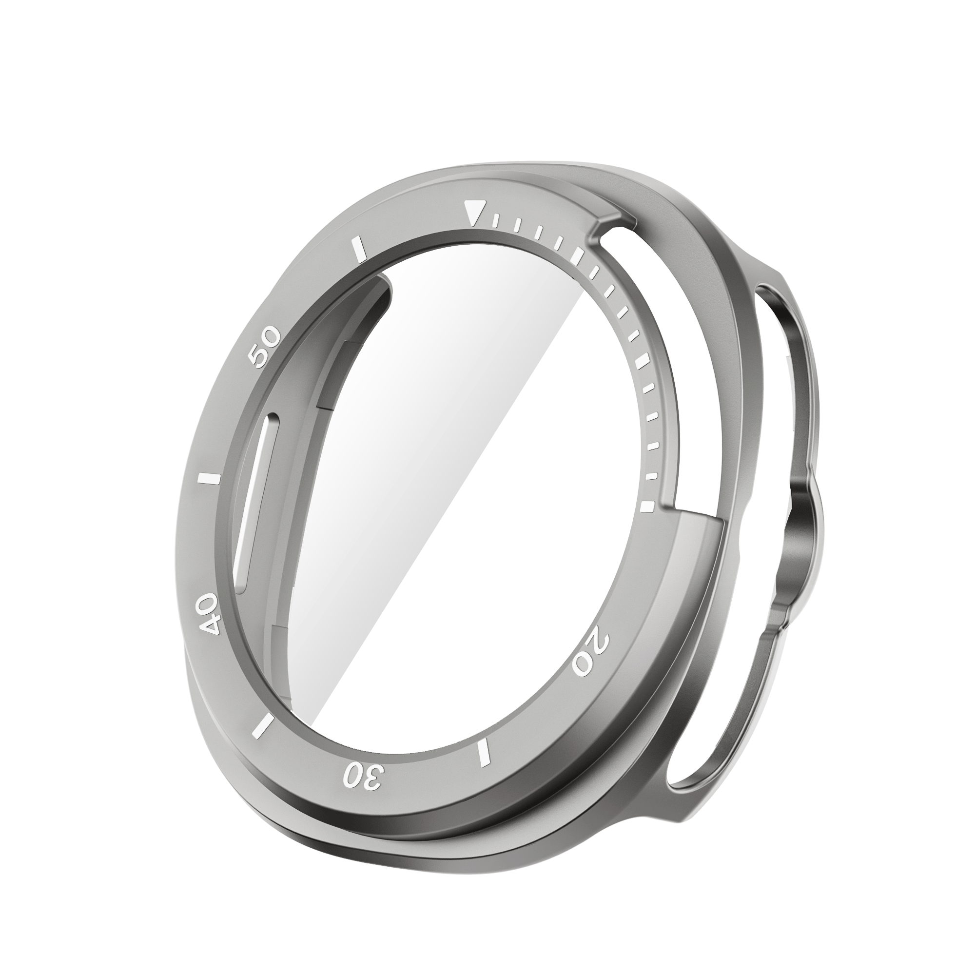 갤럭시워치8 클래식 케이스 강화유리 베젤링 액정 보호 커버 갤워치8 풀커버 46mm 호환 상세 이미지 1