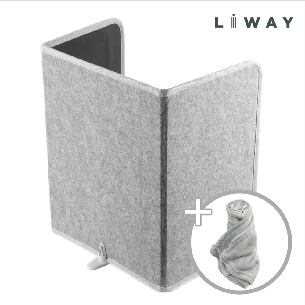 리웨이 담요 히팅패드 접이식 다리난로 파티션 전기 사무실 발히터 상세 이미지 1