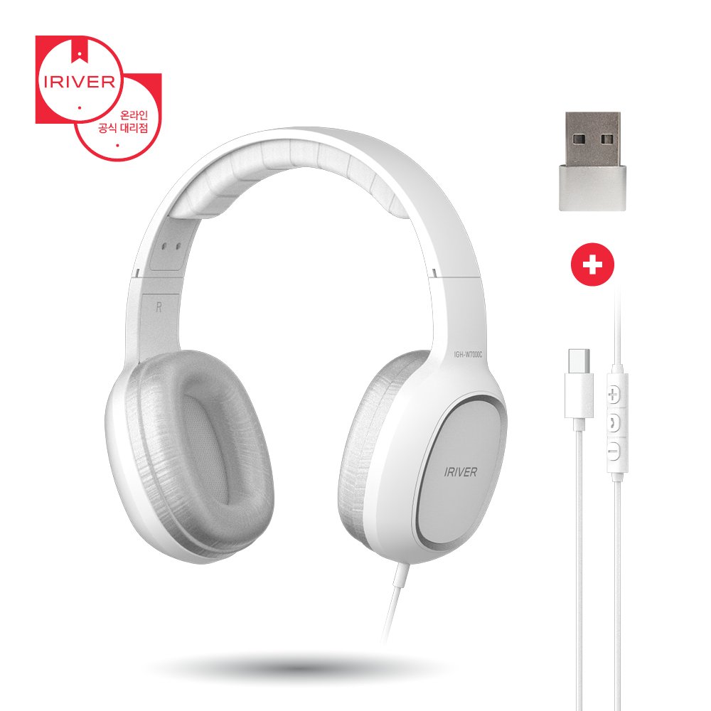 아이리버 C타입+USB 유선 헤드셋 게이밍 어학용 인강용 게임용 학습용 어린이 노트북 태블릿 마이크 상세 이미지 2