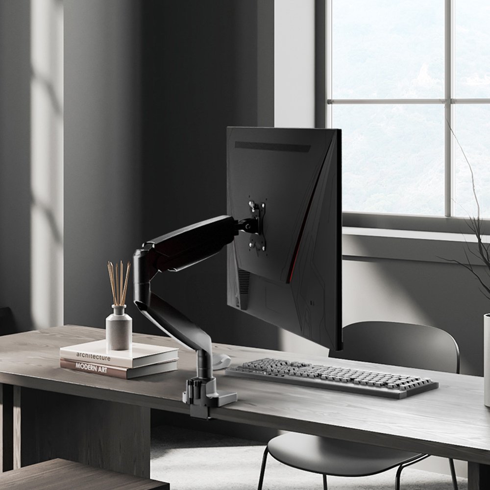 카멜마운트 MSS1H 싱글 고중량 모니터 거치대 모니터암 스탠드 상세 이미지 1