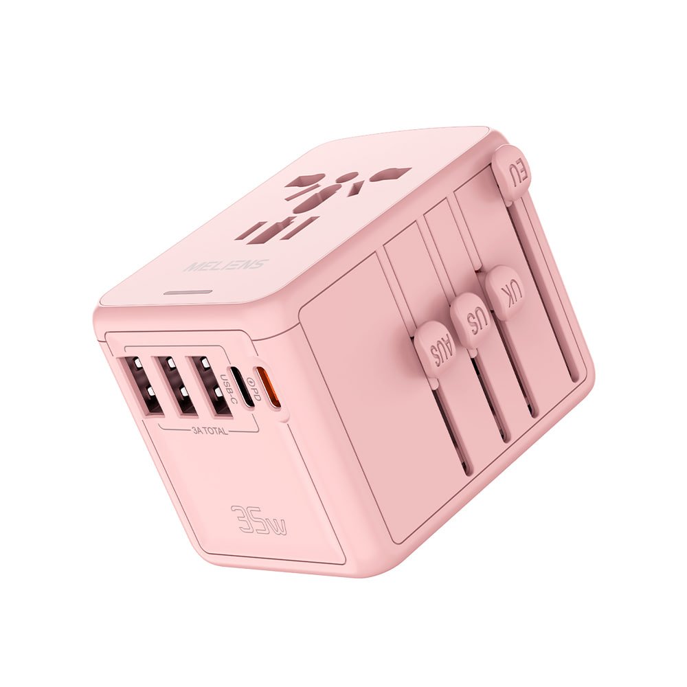 멜리언스 PD35W 5포트 해외 여행용 초고속충전 멀티어댑터 반영구 자동리세팅퓨즈 상세 이미지 2