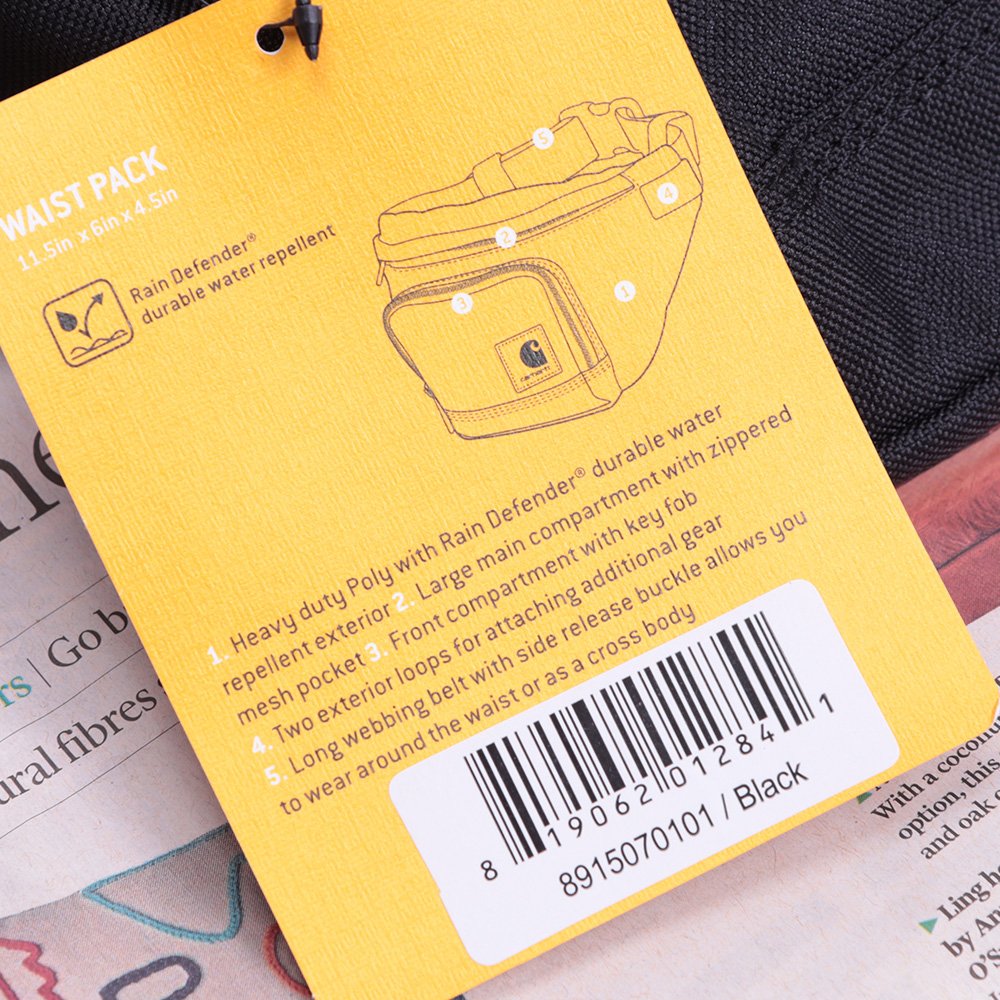 칼하트 힙색 웨이스트 슬링백 크로스백 스몰백 상세 이미지 2